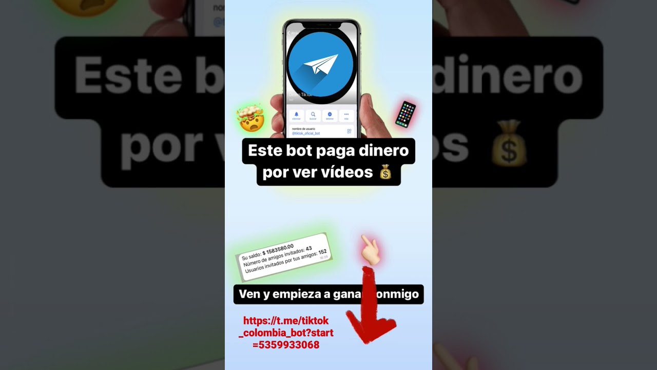 Como ganar dinero viendo videos en telegram?