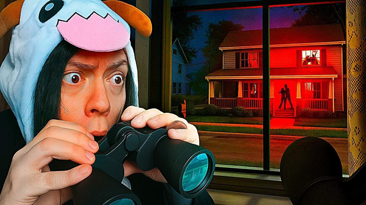 MEGLESTEM A SZOMSZÉDOMAT... ÉS KIDERÜLT, HOGY EGY GYILKOS🔪 (HORROR STORY)