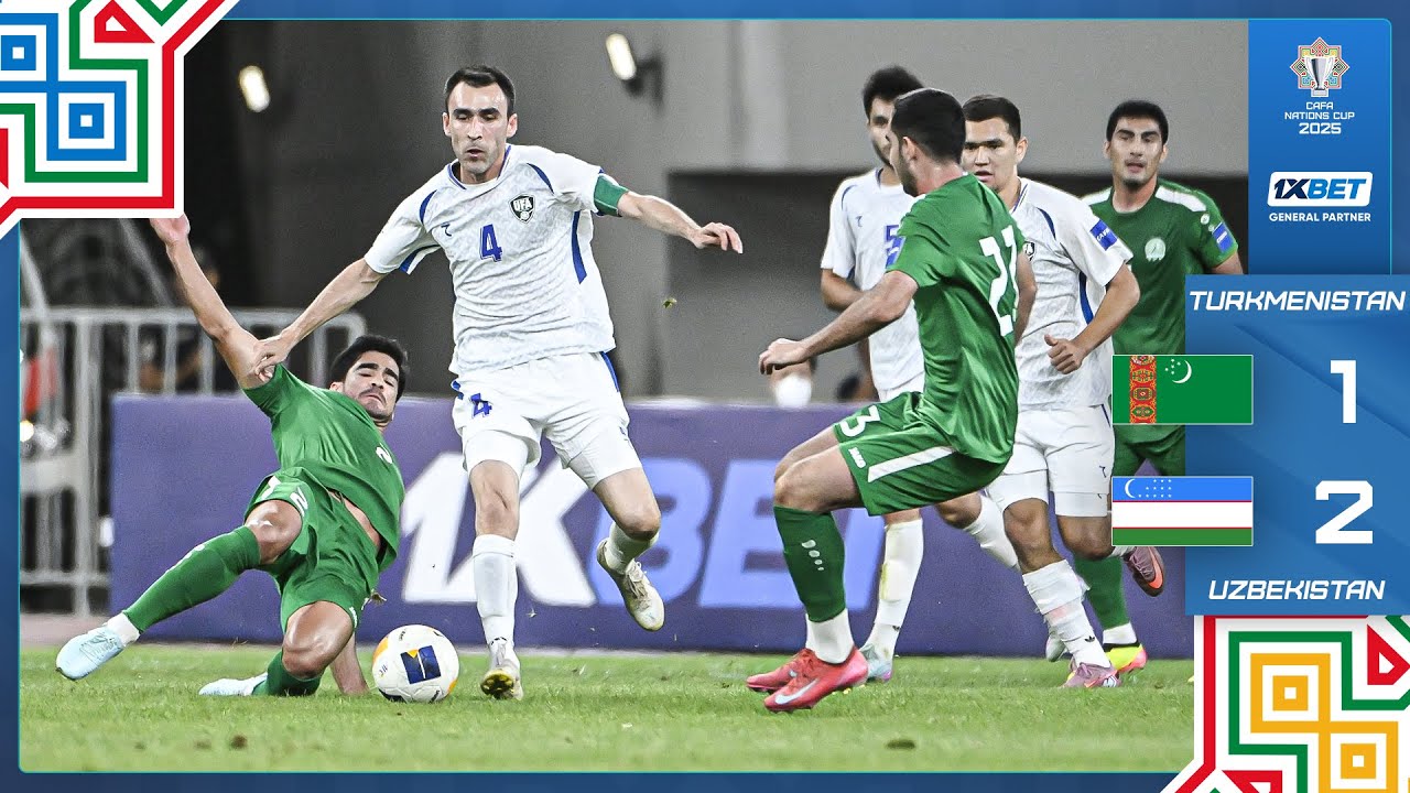 HIGHLIGHTS | TURKMENISTAN vs UZBEKISTAN | CAFA NATIONS CUP 2025