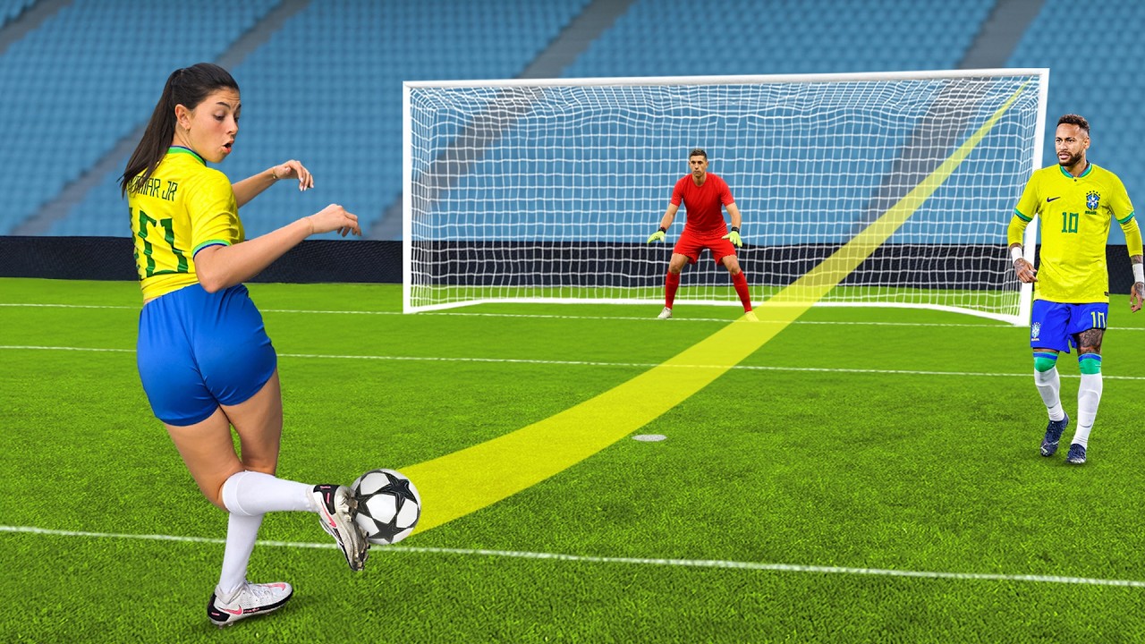 I Recreated Neymar's Best Goals