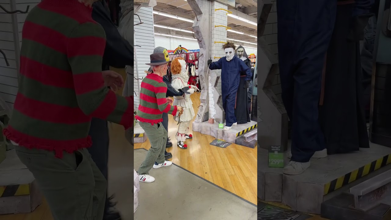 @twistedpennywise @Jason.Voorheezy @MovieManMark @spirithalloween animatronics halloween