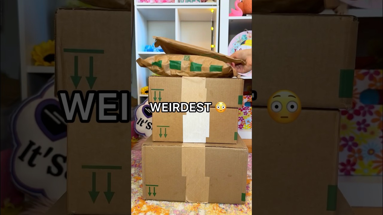 I Spent $100 on WEIRD AMAZON PRODUCTS! 😳😱💵 *fidget haul & unboxing*