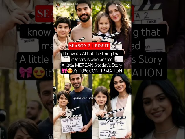 Araftadizi SEASON 2😍🎀✅ turkishseries arafta Araftadizi season2  update merteş camet