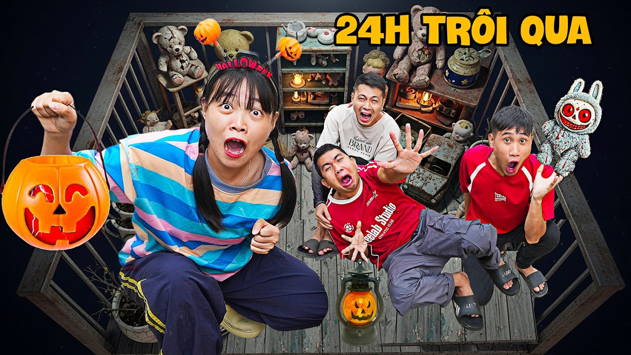 Hà Sam Thử Thách Người Cuối Cùng Rời Khỏi Căn Nhà Halloween Trong 24H Sẽ Chiến Thắng
