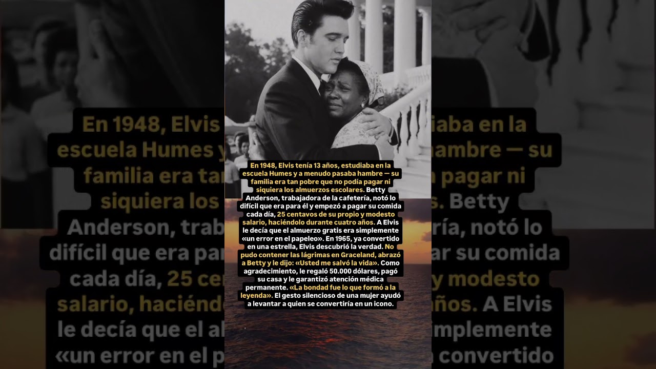 La mujer que alimentó a la futura leyenda del rock and roll