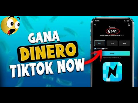 CÓMO GANAR DINERO GRATIS CON TIK TOK NOW 💸 ¡FACIL! 7€ por REGISTRO