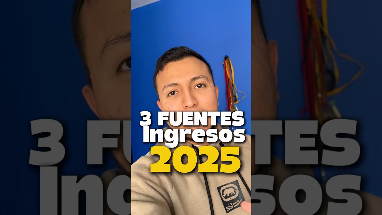 3 Fuentes de Ingresos desde tu Celular en 2025, aplicaciones para ganar dinero por internet ✅