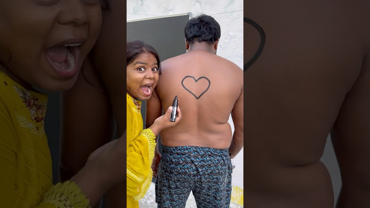 Can you do it ? Marvellous Back Drawing Challenge game shorts