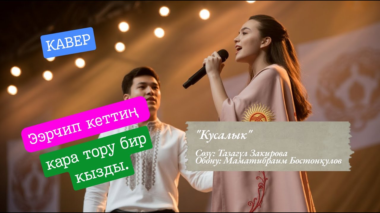 Кусалык | Ээрчип кеттиң кара тору бир кызды… 💔 | KG Covers