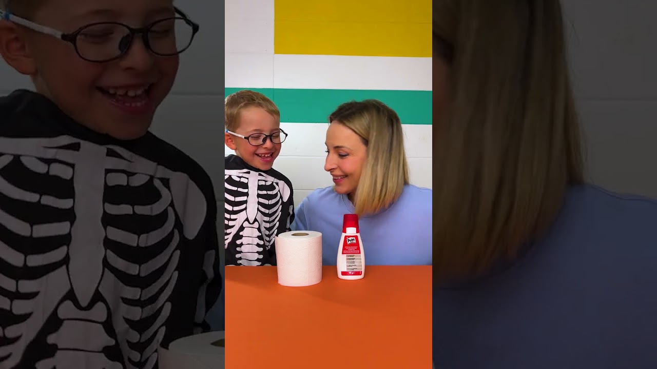 Sceleton Mask From Mom's Sock 🤣 Cool Halloween Craft Costume For Kids!