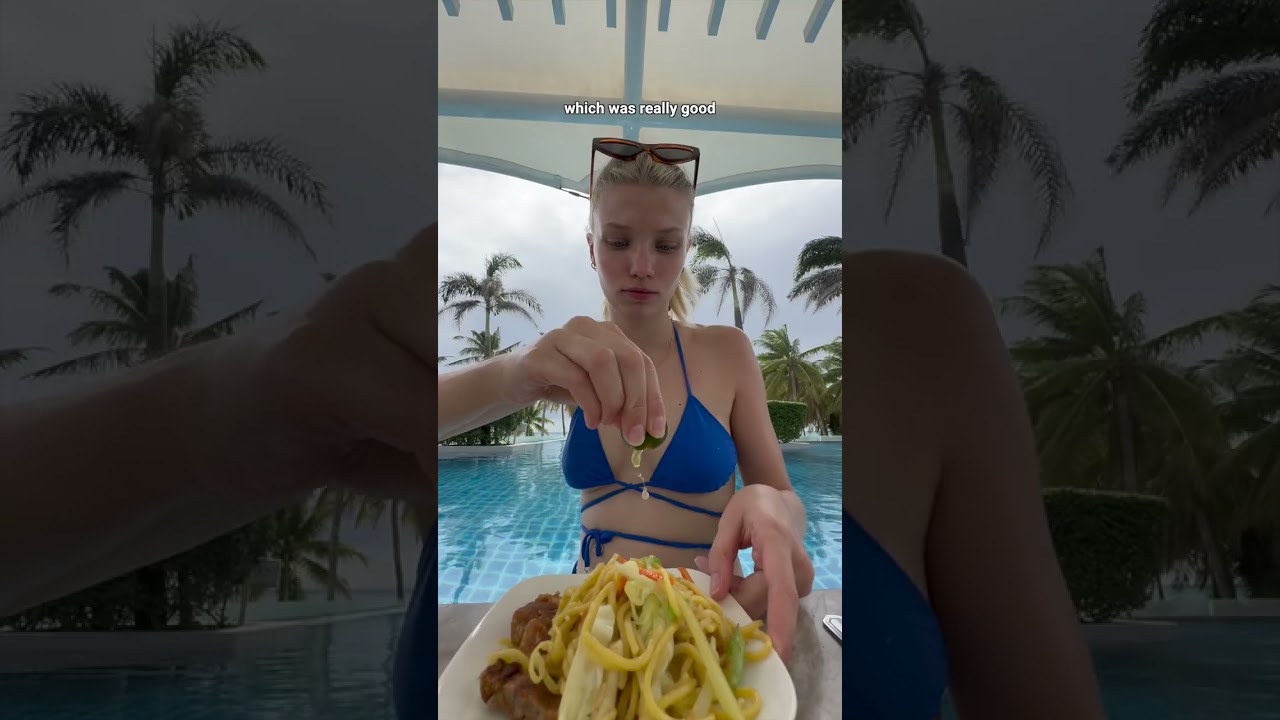 What it's like to stay at a beach resort alone shorts