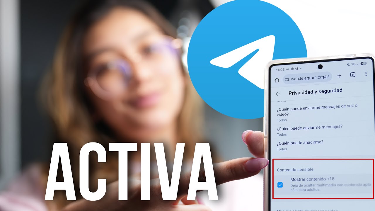 Cómo VER CONTENIDO SENSIBLE en TELEGRAM 2025 🔥 [SOLUCIÓN RÁPIDA y FÁCIL]