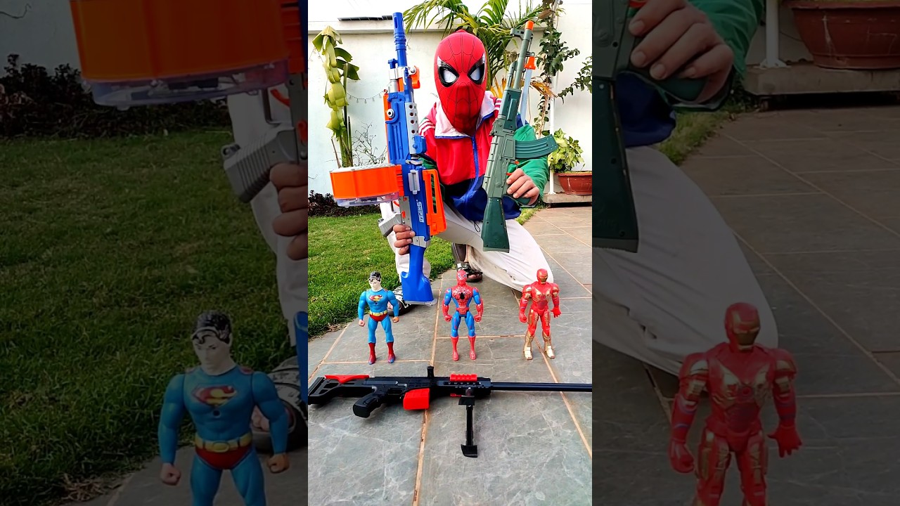 Three Toys Guns Unboxing and Testing