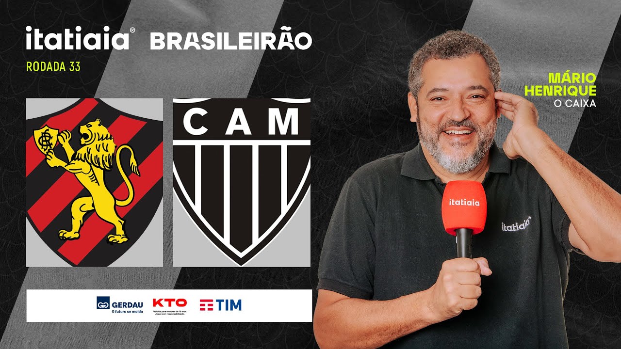 SPORT X ATLÉTICO AO VIVO NA ITATIAIA | REACT DO BRASILEIRÃO 2025