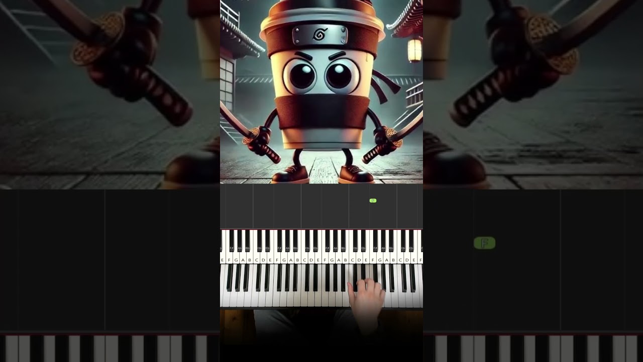 Cappuccino Assassino Background Music VS Piano