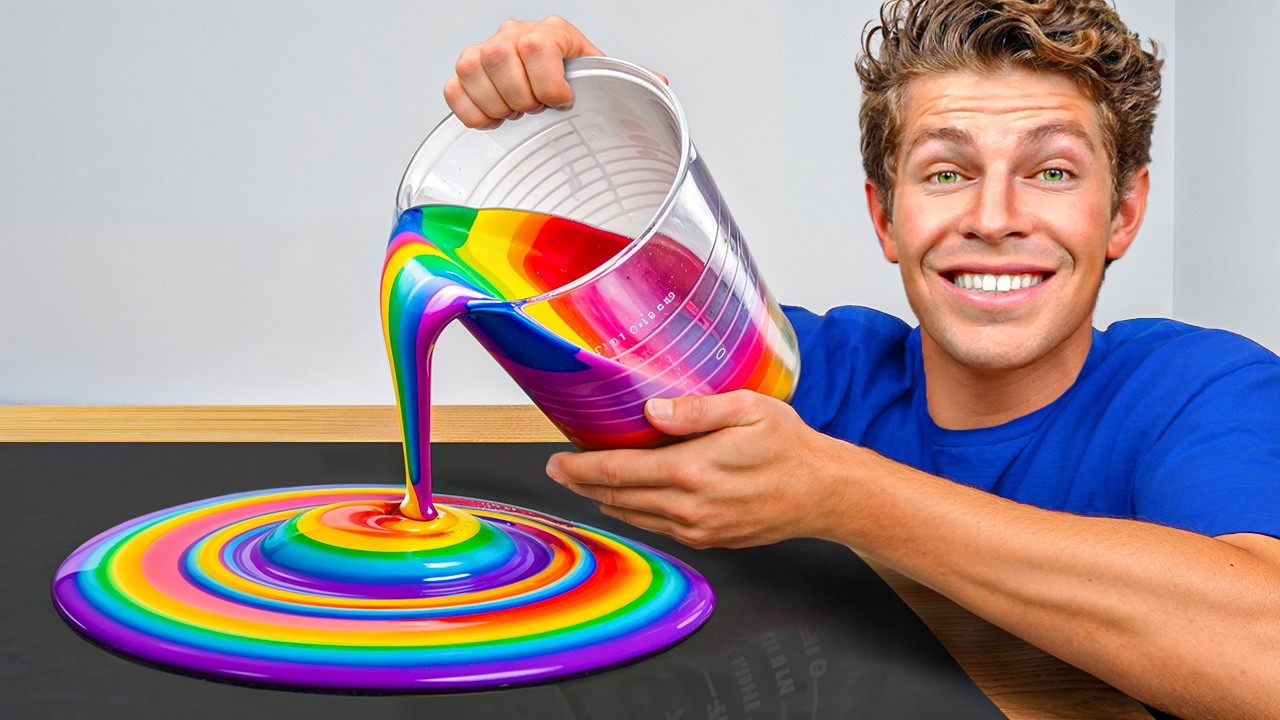 Extreme Rainbow Art Challenge!