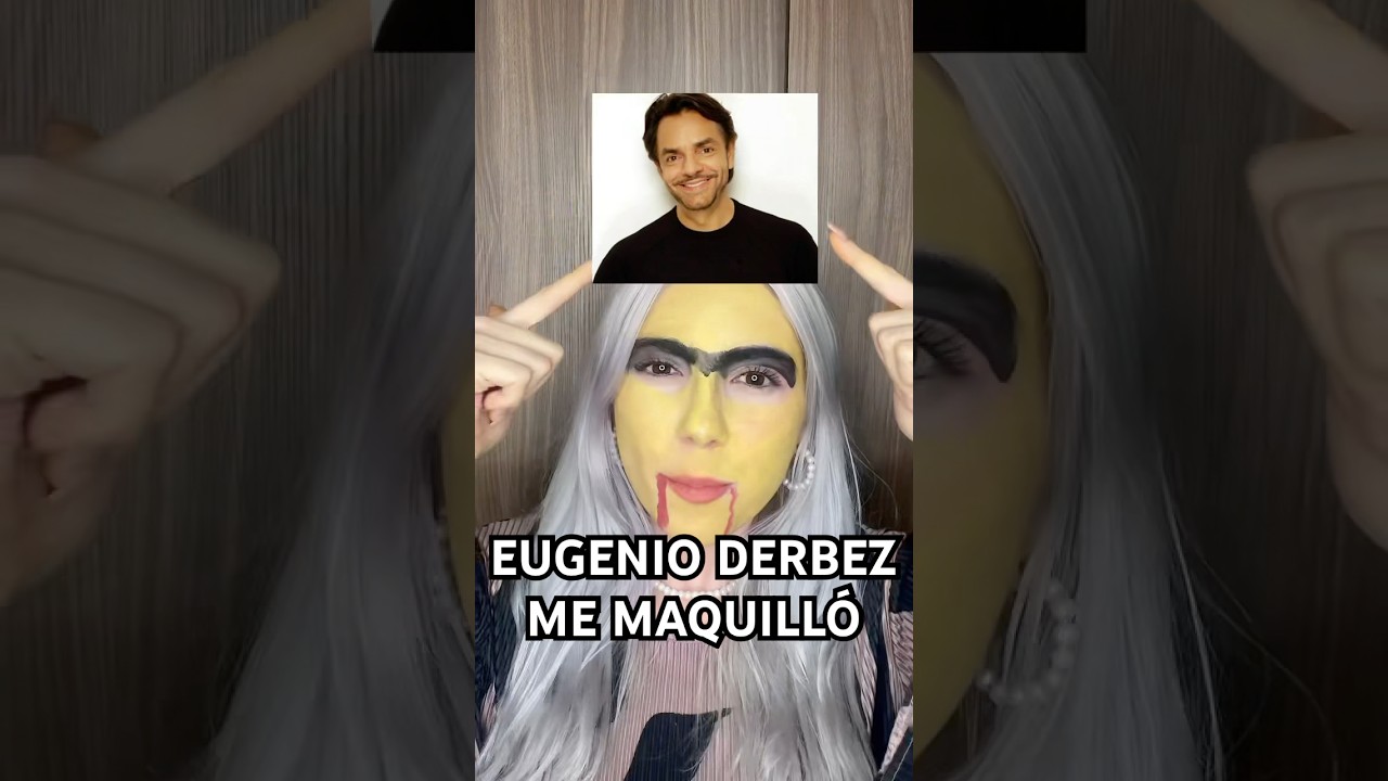 Eugenio Debrez ME MAQUILLÓ😭❤️‍🩹 videito completo en mi canal de YT🥹 maquillaje