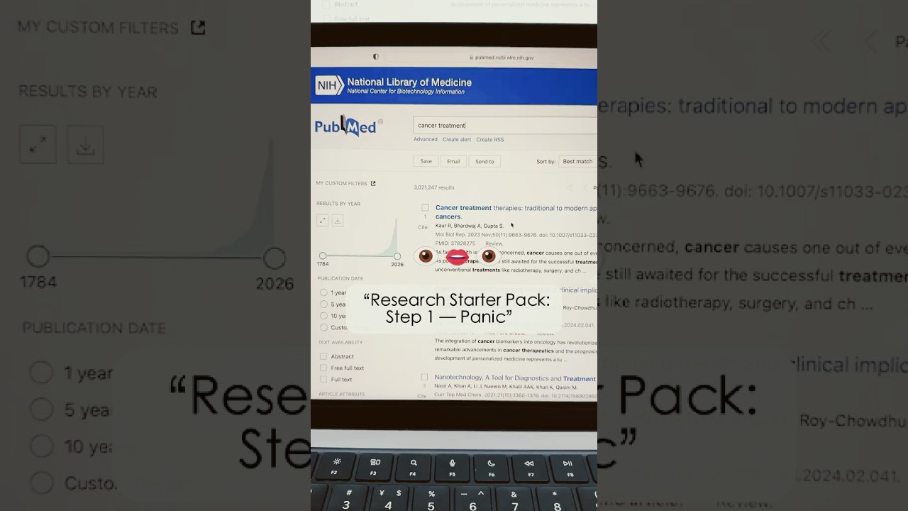 If you panic after searching PubMed, you should try this💁‍♂️pubmedai medicalresearch pubmed