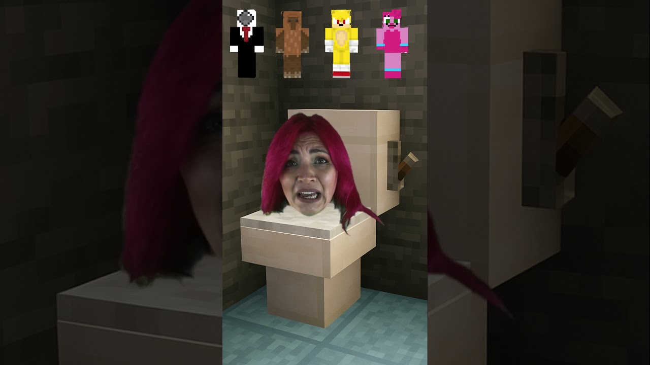 CAMERAMAN CAPIVARA SUPER SONIC MOMMY LONG LEGS QUEM VAI APARECER NO SKIBIDI TOILETshorts minecraft