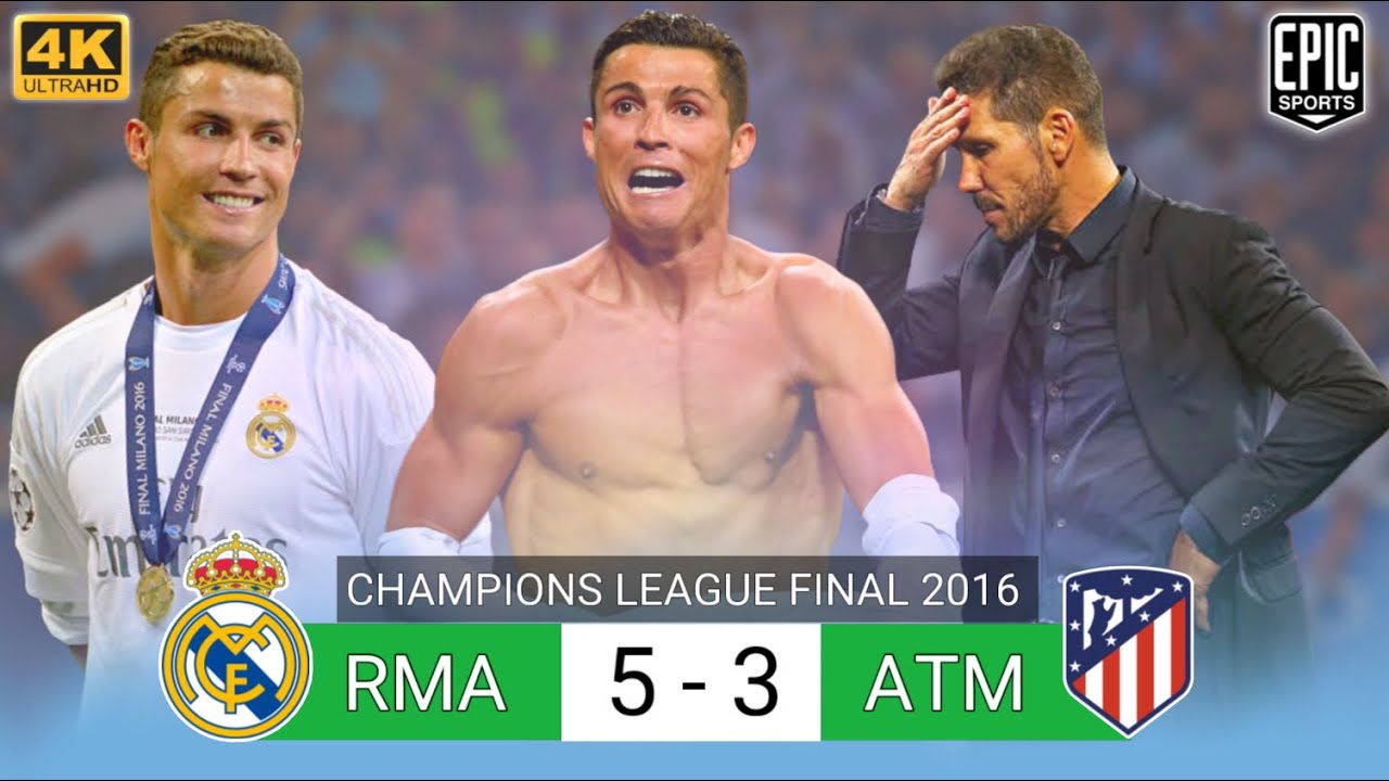 Ronaldo's Nerve of Steel: Leading Real Madrid to Glory in 2016 Champions League Final