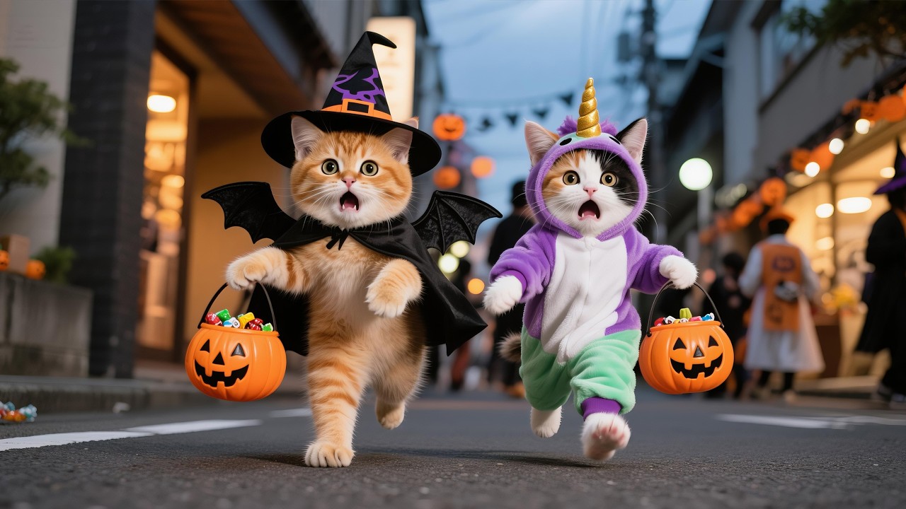 Ginger & MooMoo’s Spooky but Sweet Halloween🎃👻