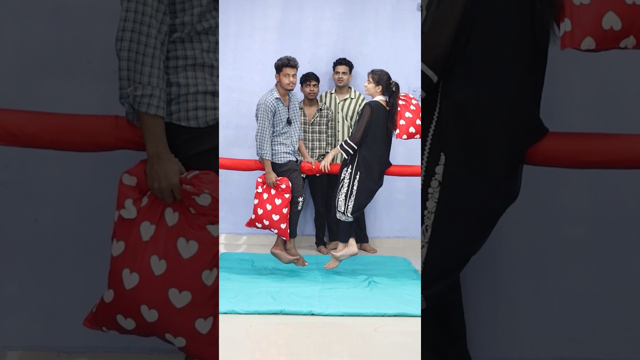 Part- 2 | Pillow Fight🤪 #shorts