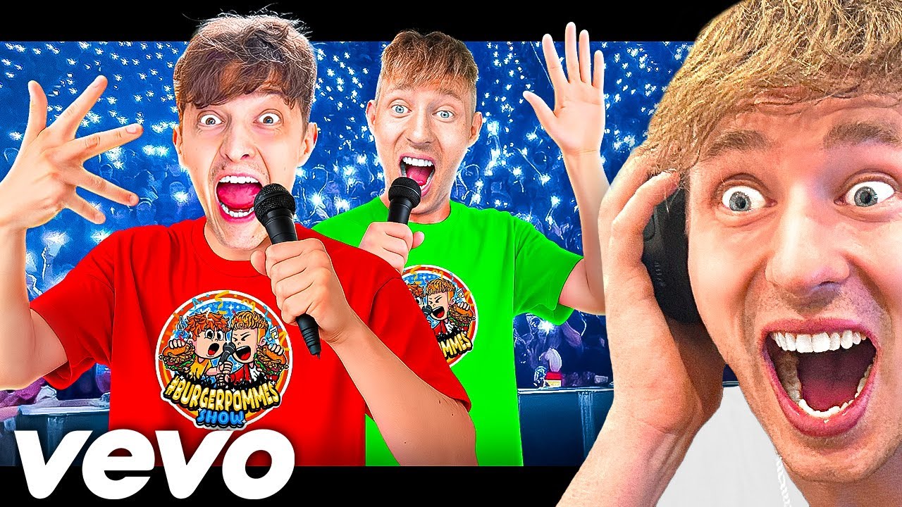 Dieser YOUTUBER wurde im BURGERPOMMES SHOW SONG gedisst! 😱