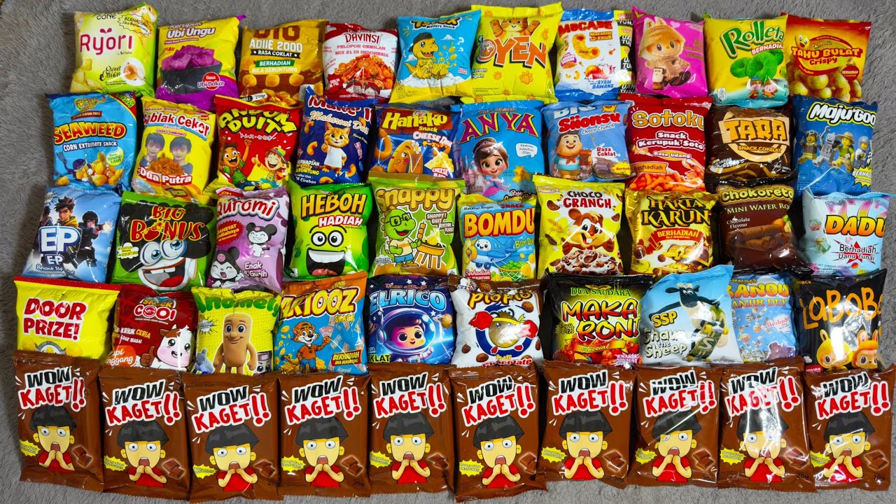 CIKI 50 BUNGKUS HADIAHNYA MANTAP‼️ UNBOXING CIKI BERHADIAH TERBARU