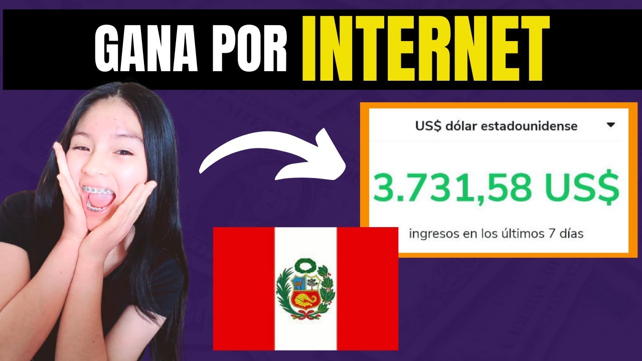 😱Como GANAR DINERO por INTERNET 2025 | EN PERÚ |✅PASO A PASO