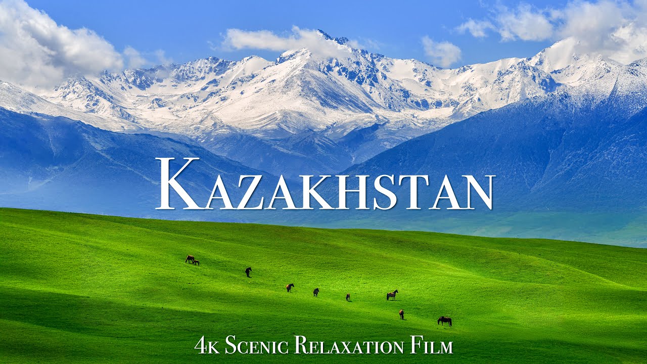 Kazakhstan 4K - Scenic Relaxation Film With Calming Music
