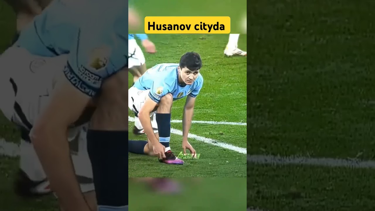Abduqodir Husanov Manchester cityda abduqodirhusanov abduqodir football mancity uzbekistan