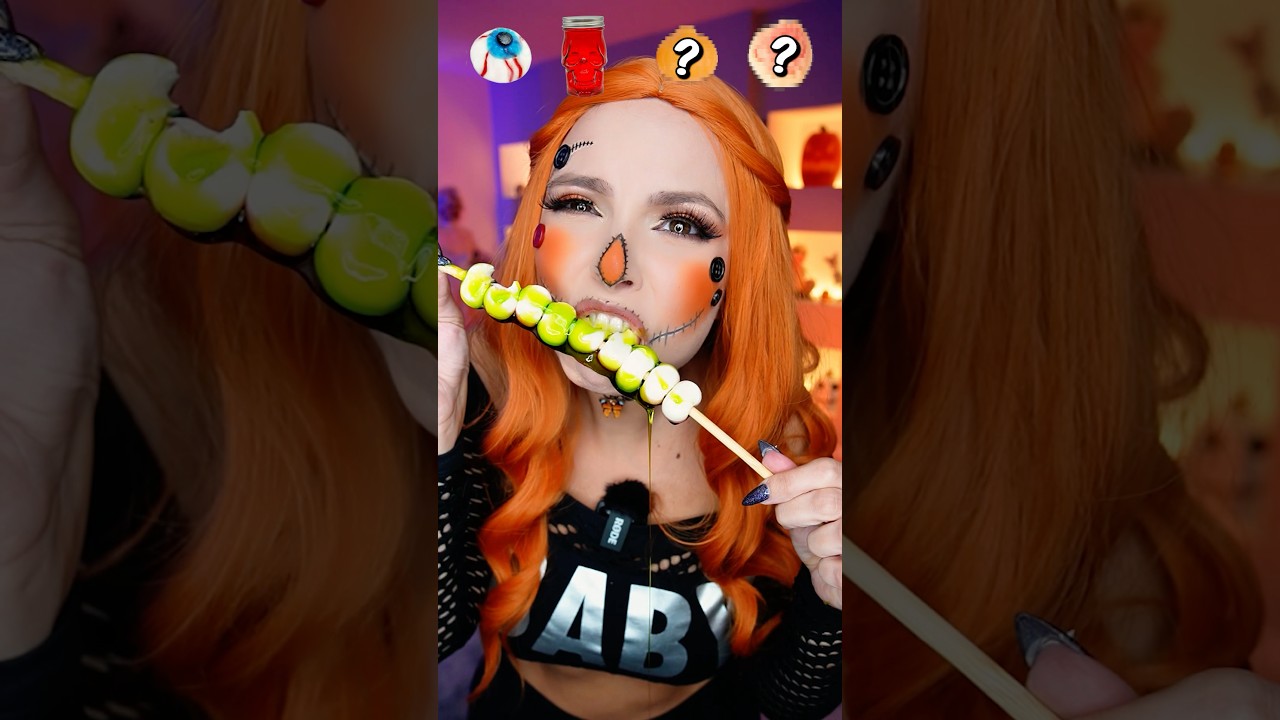 Probé los DULCES más RAROS y ATERRADORES de HALLOWEEN!!🎃😱 halloween terror dulces