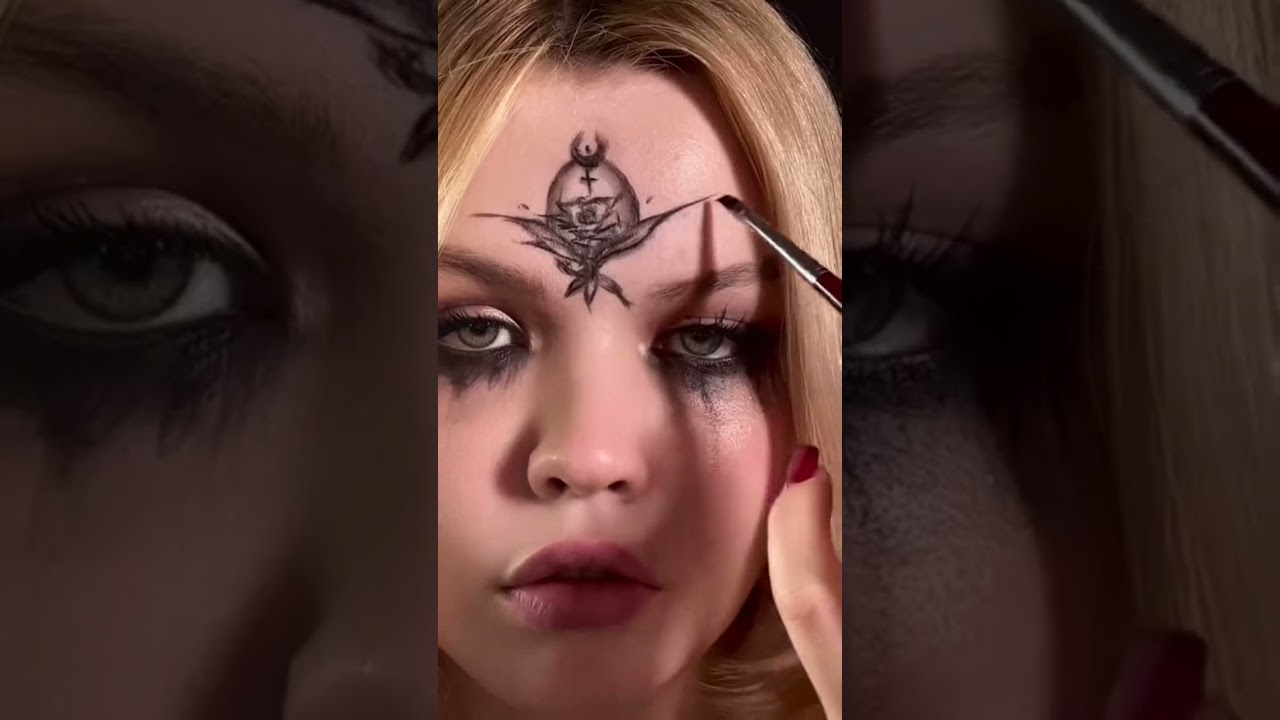 Helloween makeup тгк: dersayka макияжпермь makeuptutorial helloween