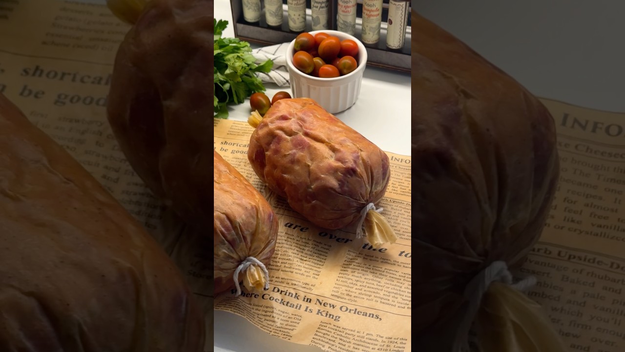 Домашняя колбаса на 23 гр белка!!