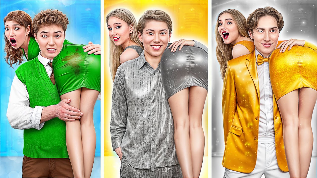 Rich vs Poor vs Giga Rich Couple | Who is The Best Couple in School by Multi DO Team