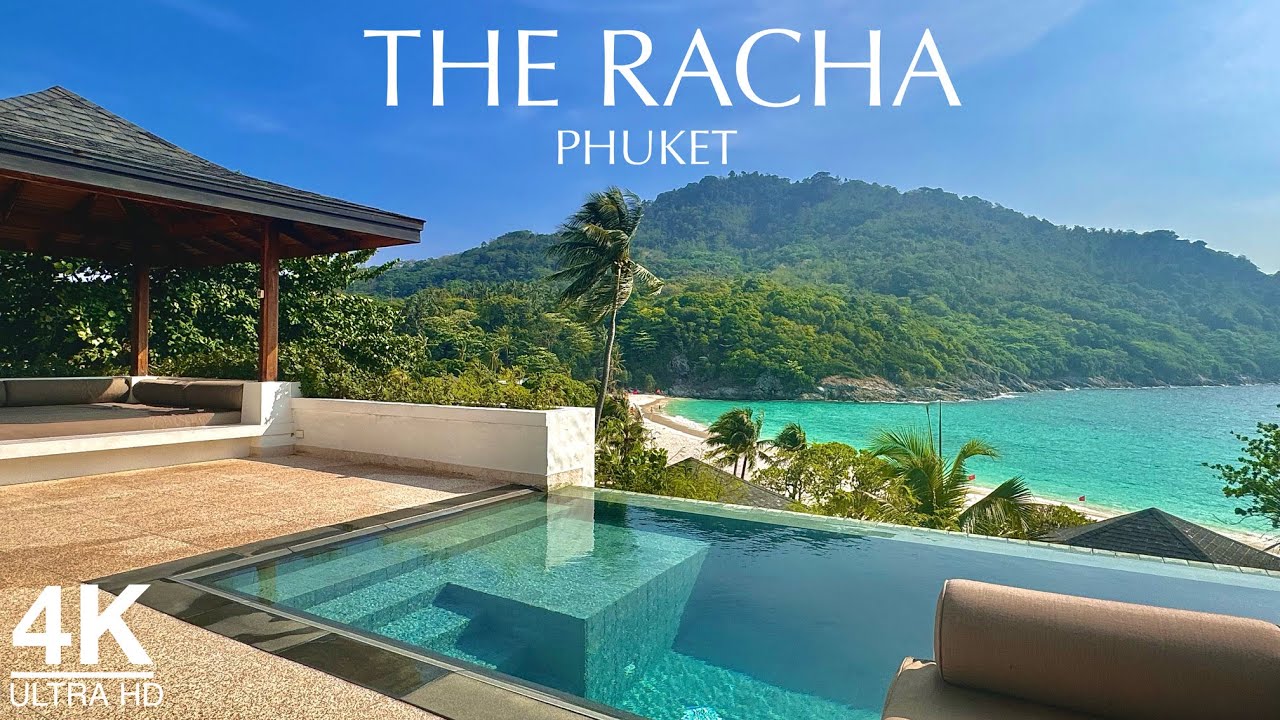 [Phuket Thailand] The Racha One of the best beautiful beach resort hotel in Phuket (4K UHD)