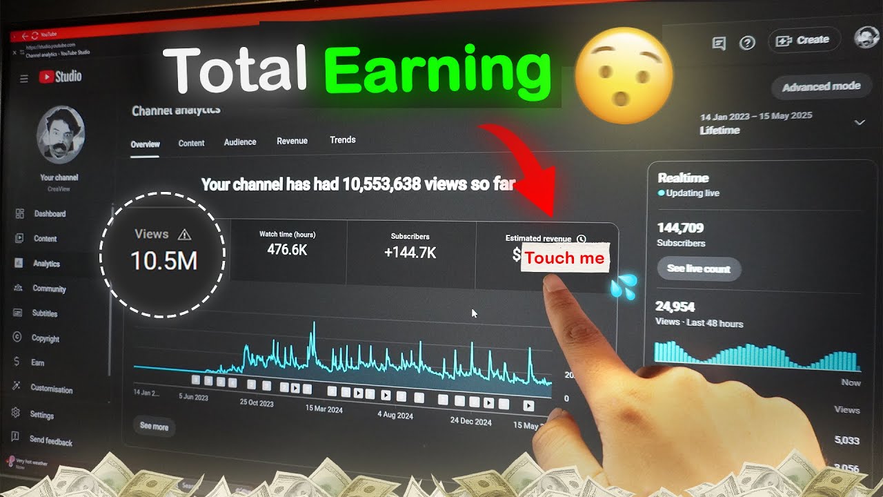 How Much YouTube Paid me for 10 Million Views? | Sponsorships Earning Revealed