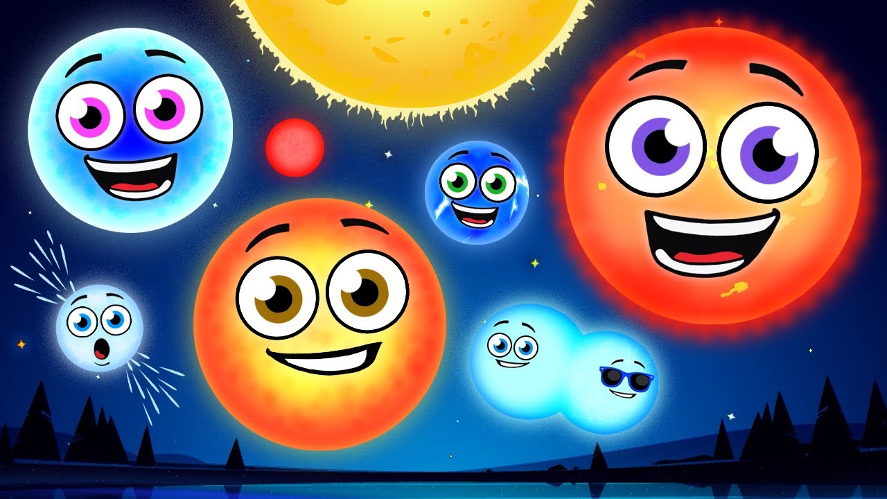 Size Comparison Of The Stars In Our Universe | Star Size Comparison For Kids | KLT
