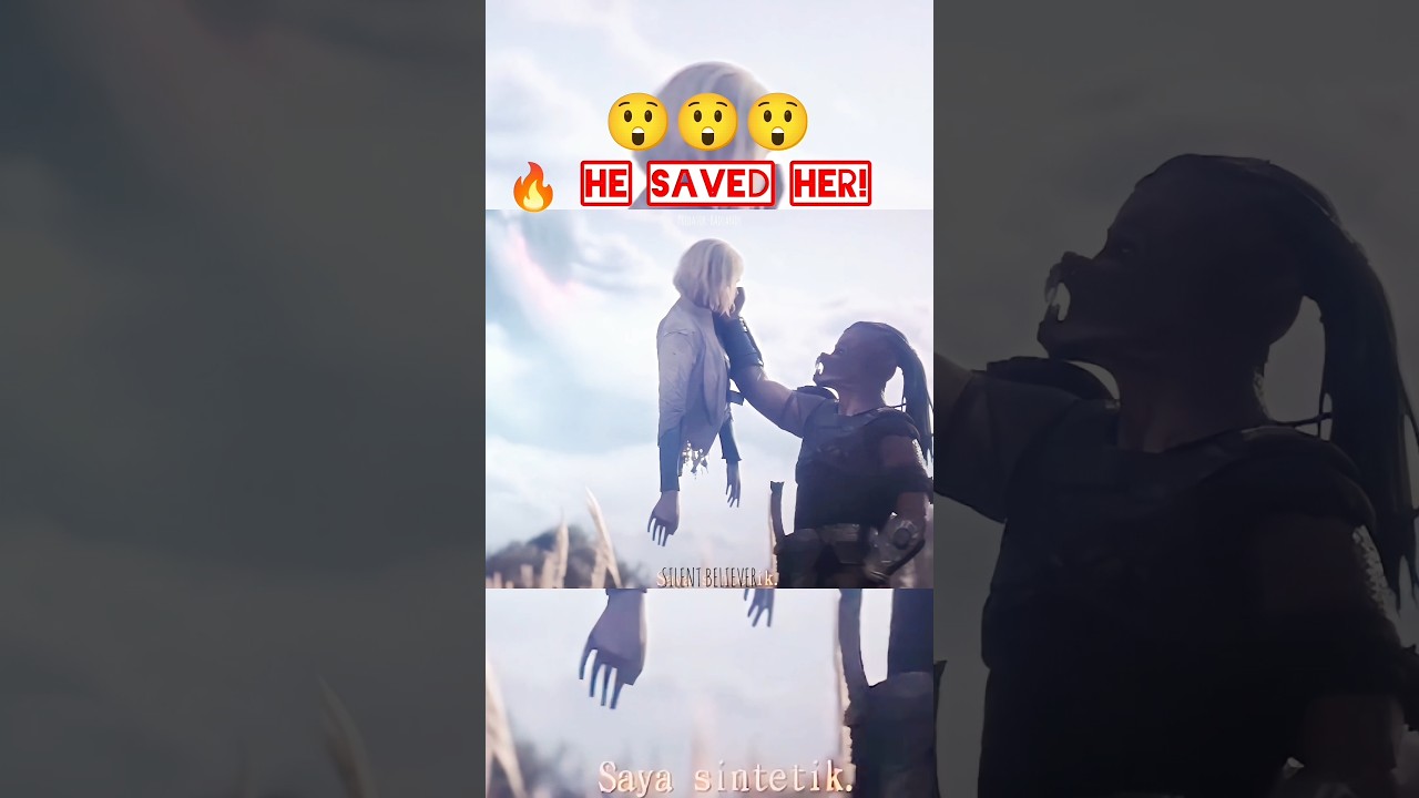 Predator Badlands 2025 | Jungle Rescue Scene (Hindi Edit)