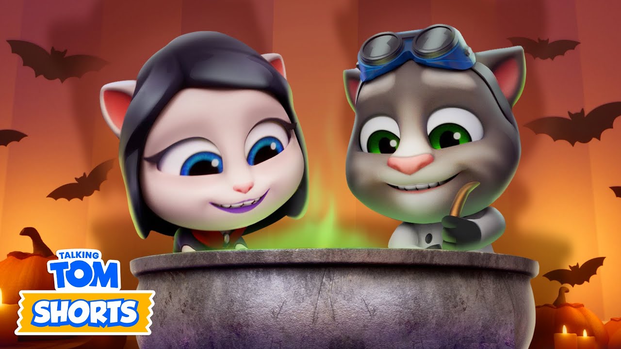 Playing With Halloween Slime 👻🟣 Talking Tom Shorts (S3 Episode 21)