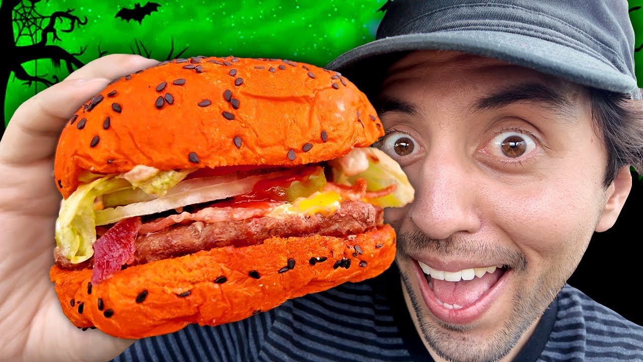 ASI es la COMIDA en ESTADOS UNIDOS en HALLOWEEN!!! (2025)