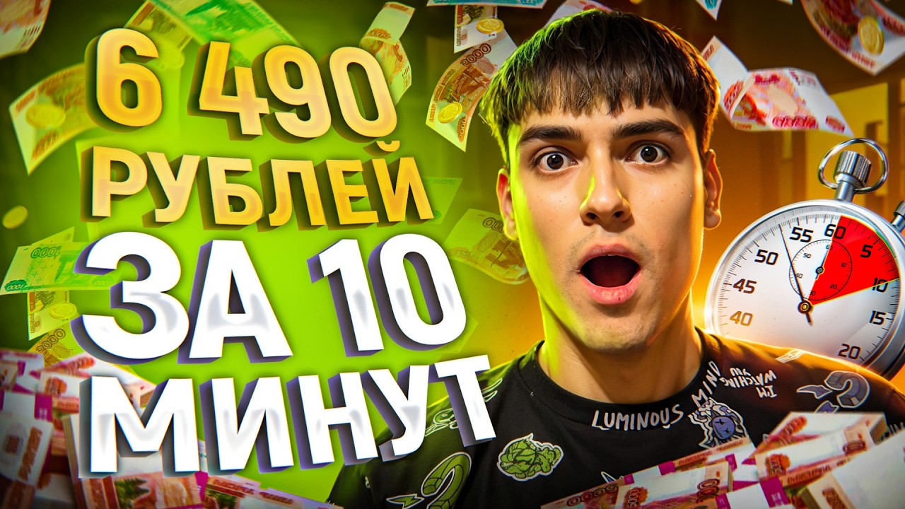 Как Заработать в Интернете БЕЗ ВЛОЖЕНИЙ? Реальные Деньги БЕЗ ТЕМОК - Заработок в Интернете 2025