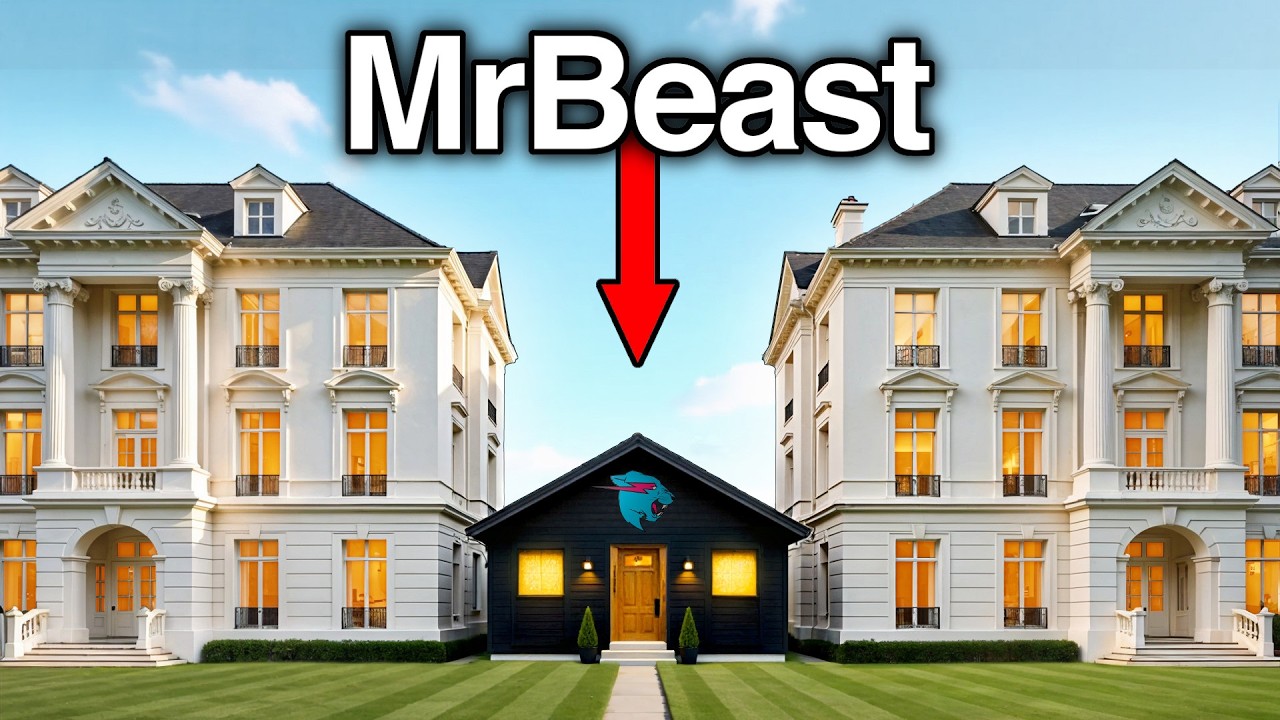 Richest YouTuber Houses Vs MrBeast