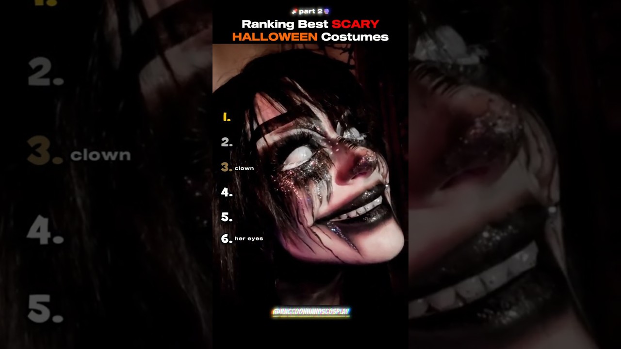 Ranking The BEST SCARY Halloween Costume🎃✨Part 2