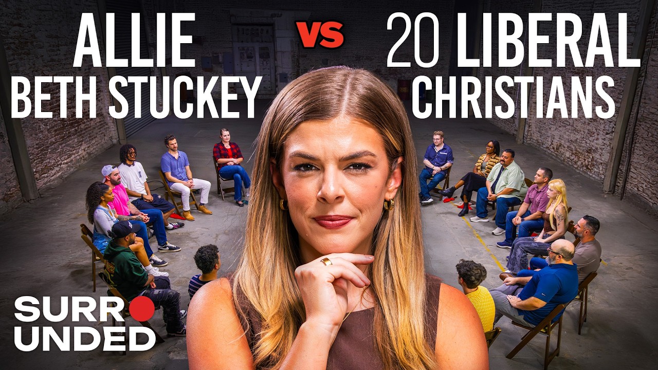 1 Conservative Christian vs 20 Liberal Christians | Surrounded (ft. Allie Beth Stuckey)