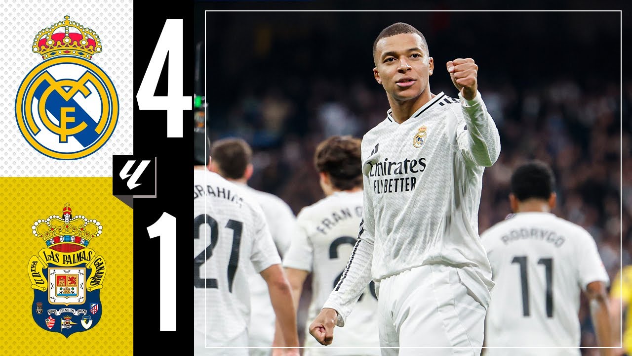 HIGHLIGHTS | Real Madrid 4-1 Las Palmas | LaLiga 2024/25