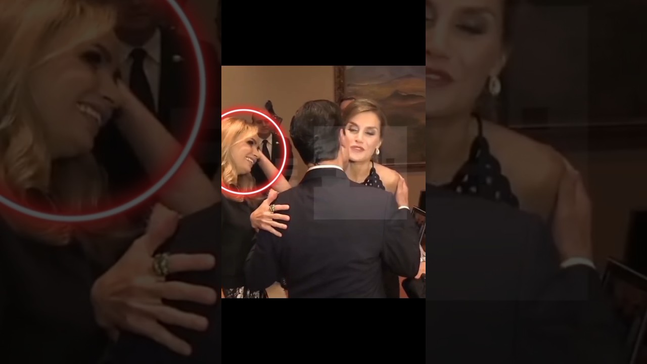 😭My Husband🙄 queen Letizia hugs her husbandqueenletiziabeautylove