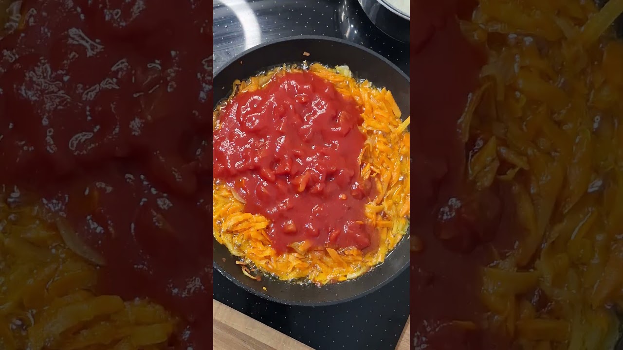 Gebratener Fisch in Tomatensoße 🐟🍅 food рецепты cooking leckerkochen