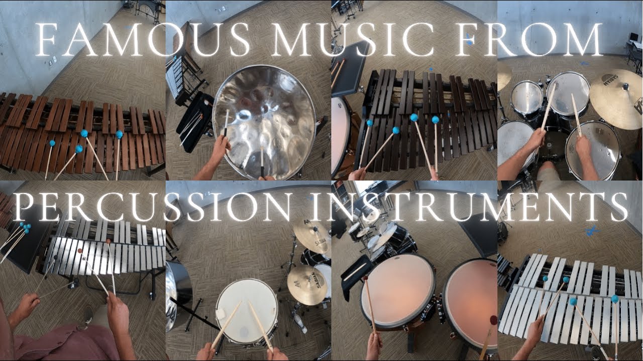 Famous Music from a lot of Percussion Instruments! shorts