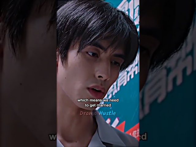 He wants to get married but she doesn't want to 😂 cdrama hitv